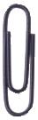 ALCO Trombones 1000 pièces noir, 26mm